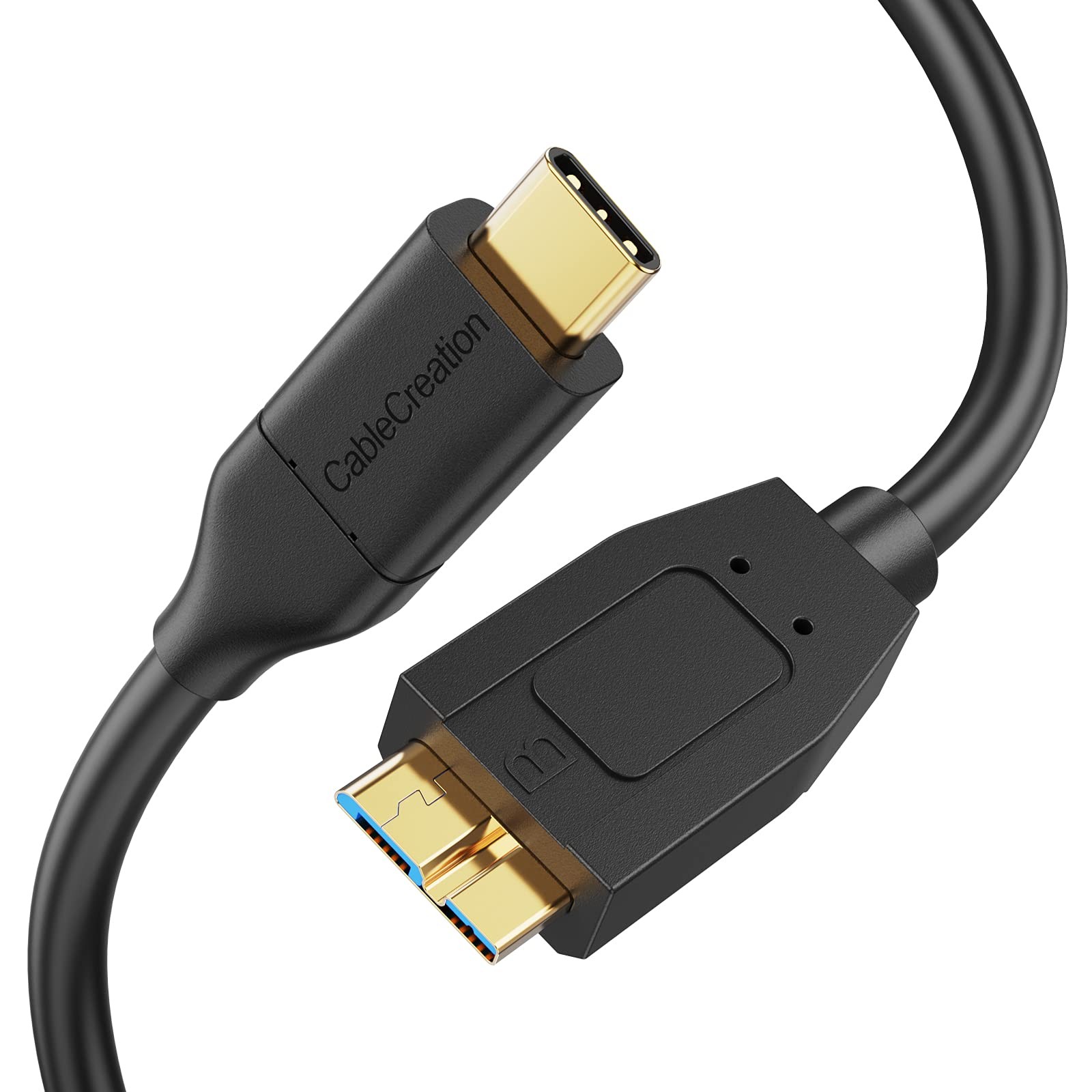 CableCreation USB C Hard Drive Cable 4FT, USB 3.1 C to Micro B Cable 10Gbps USB