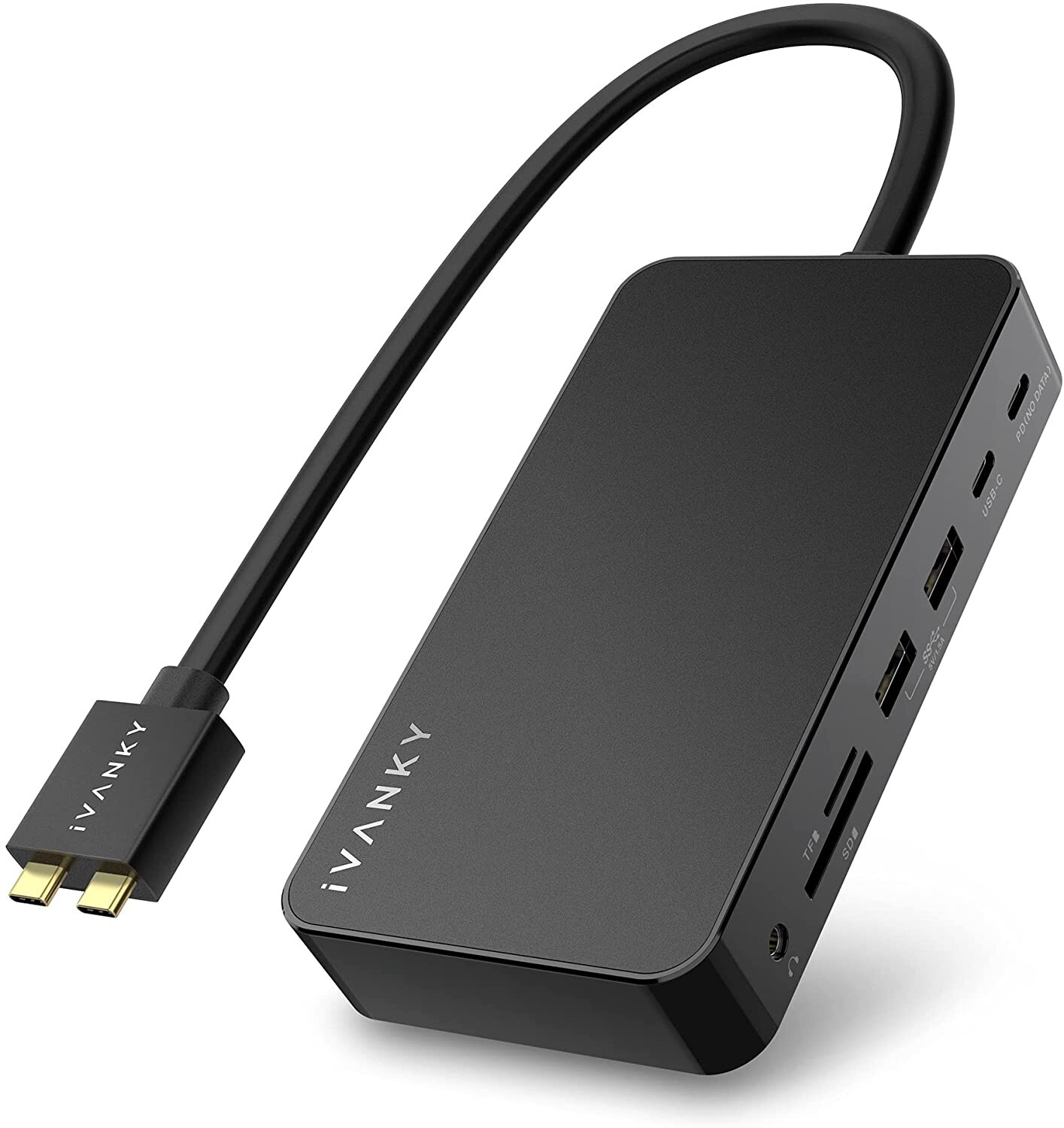Open Box Ivanky VCD05 12 In 2 USB-C Macbook Pro Macbook Air Docking Station