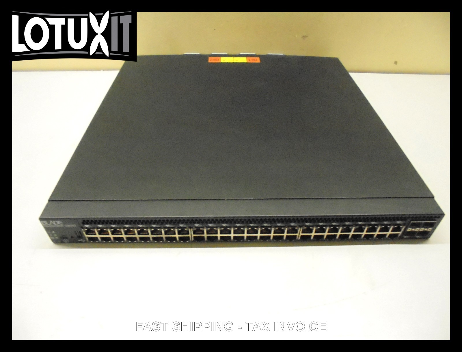 IBM BLADE RackSwitch G8052 48P Layer 3 Gigabit Switch 49Y7894 7309-HC2