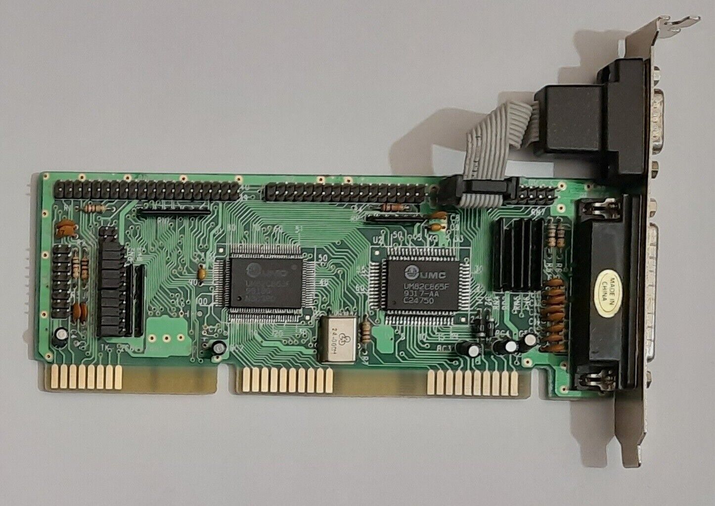 UMC TK-82C863/865-2J-D02 ISA Multi-I/O IDE Floppy Controller (Retro, 1993)