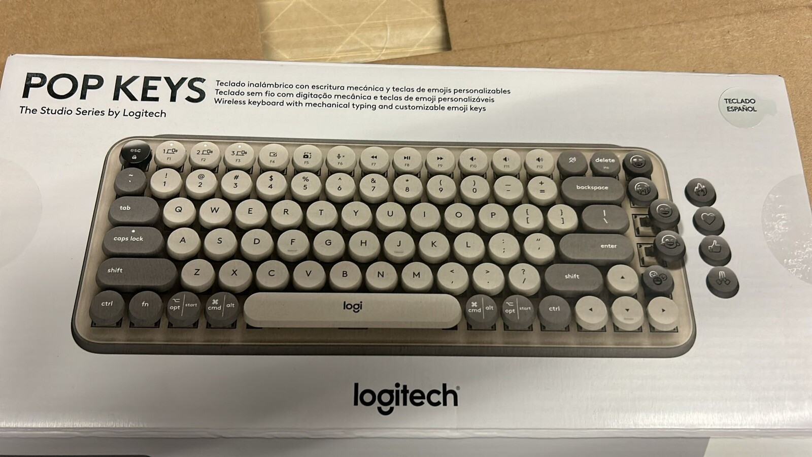 Logitech POP Keys Wireless Mechanical Keyboard SPANISH LAYOUT