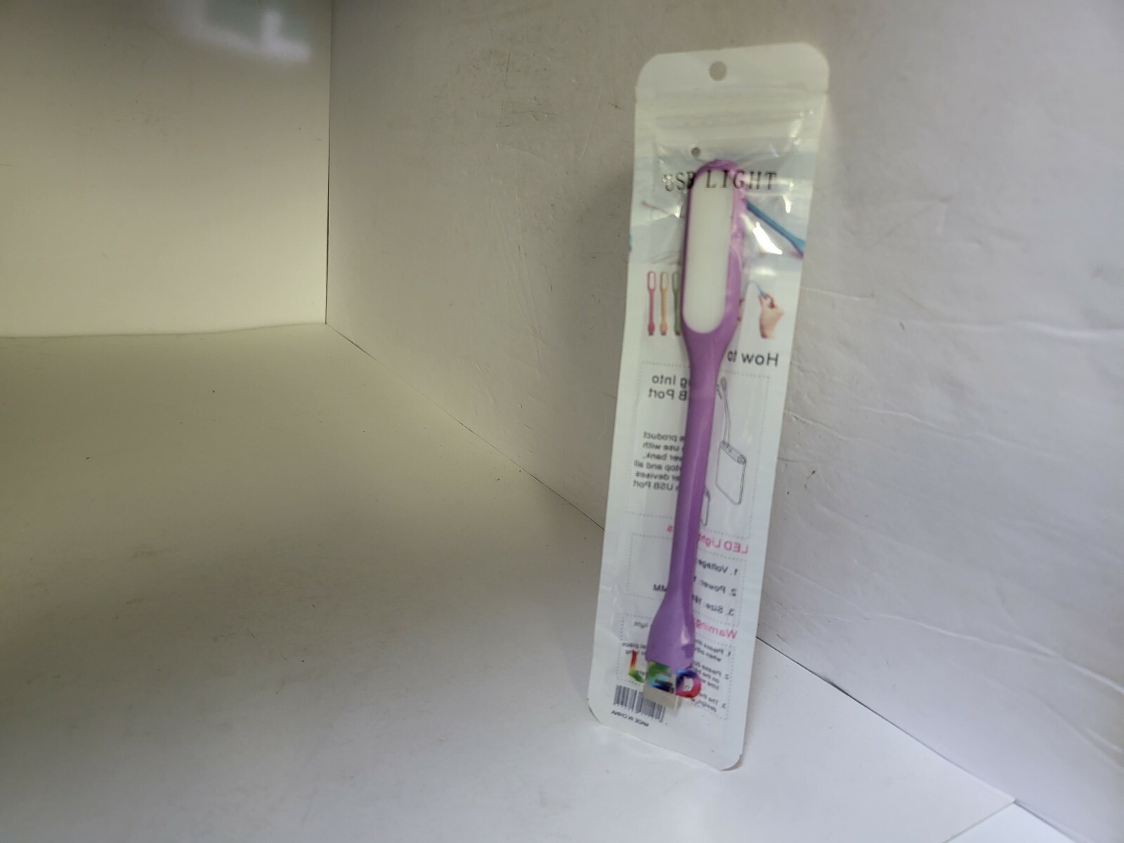 Purple Flexible USB LED Bright Light Lamp For Computer  Laptop PC Reading   #D15