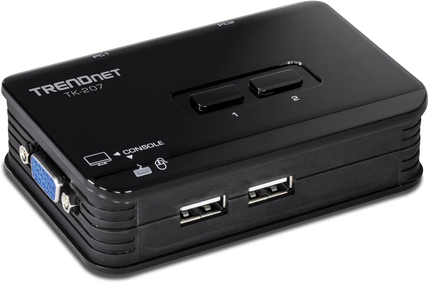 TRENDnet Tk207 2-port USB KVM Switch Cable Kit  Brand New