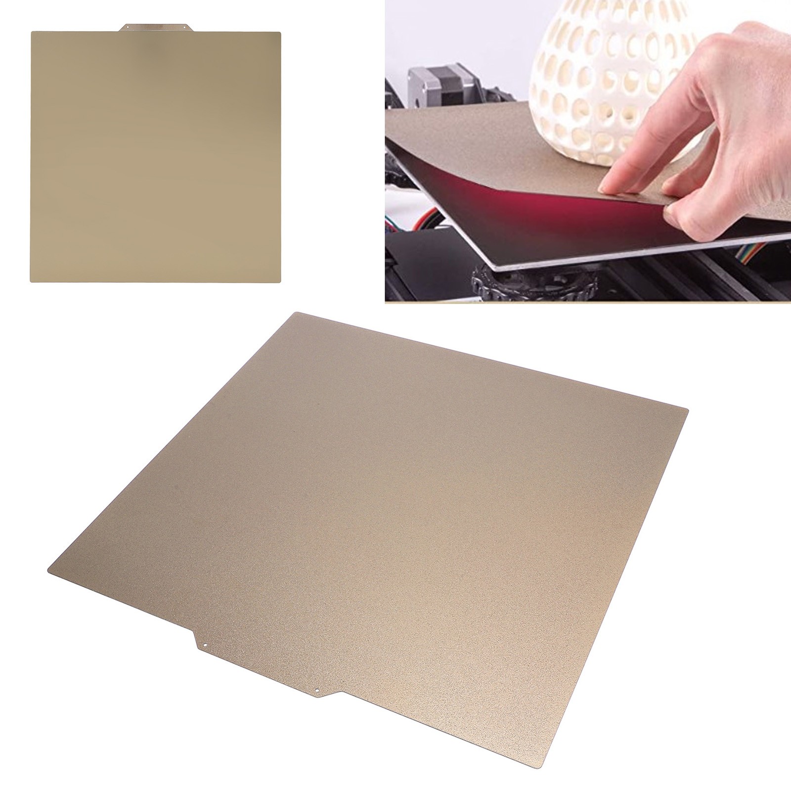 3D Print Build Plate Textured And Smooth PEI Sheet Double Sided Printing Be PYBE
