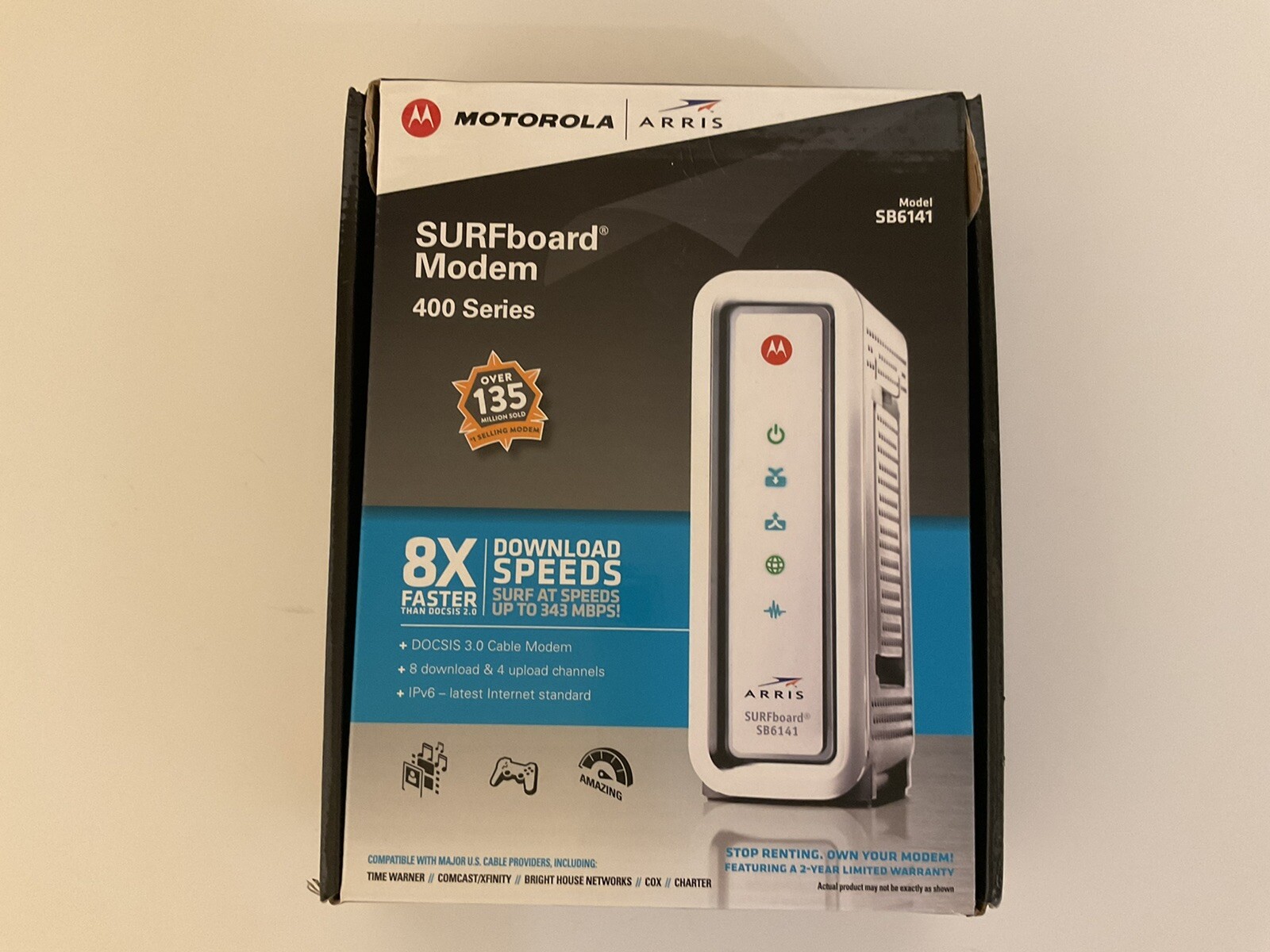 MOTOROLA SURFBOARD MODEM 400 SERIES NIB