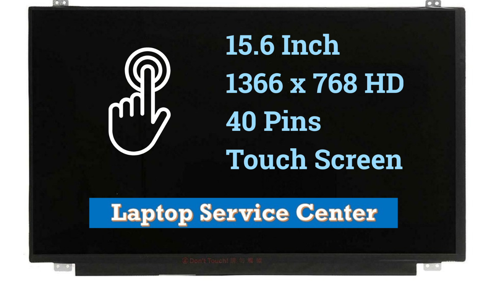 AUO B156XTK01.0 OnCell Touch 40pin LCD Screen HD 1366x768 Display 15.6"