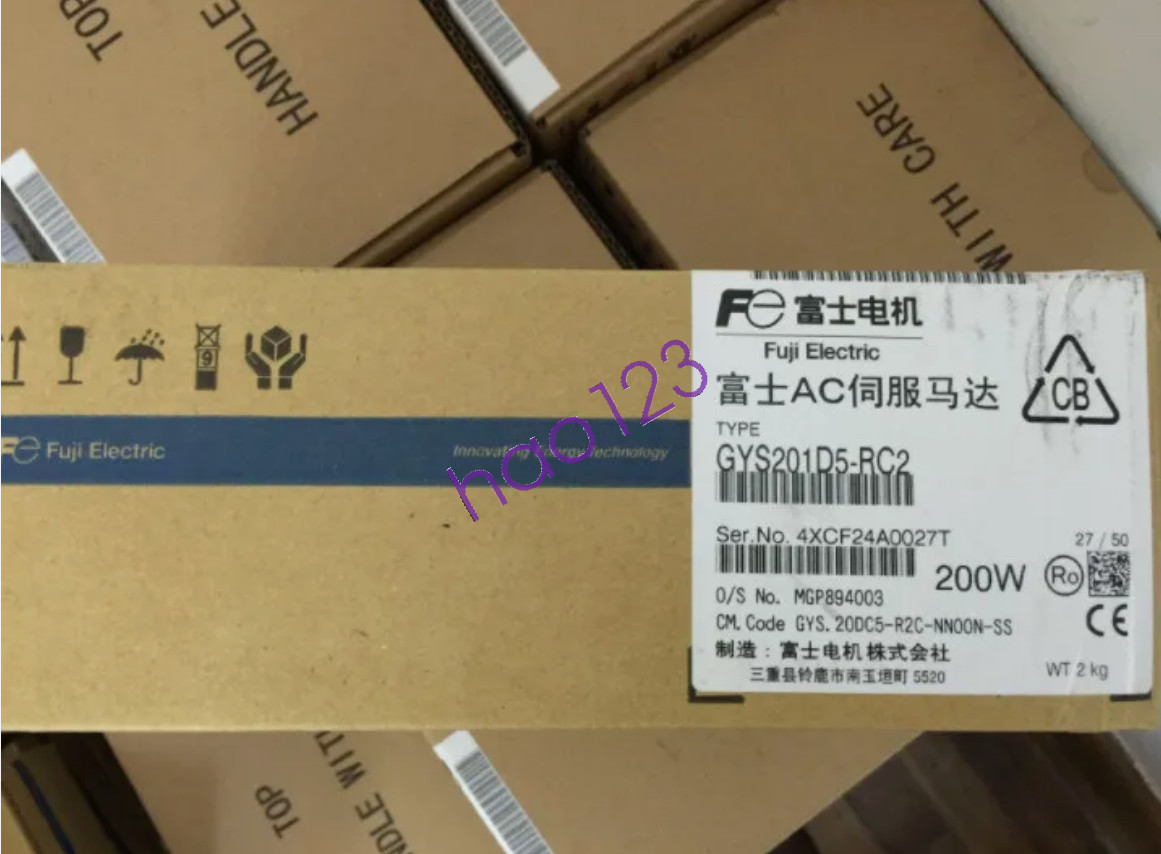 1PCS Brand New Fuji Servo Motor GYS201D5-RC2 In Box Via DHL/FedEx