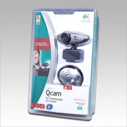 Logitech QuickCam Deluxe for Notebooks with Headset Webcam Laptop Mic Camera Web