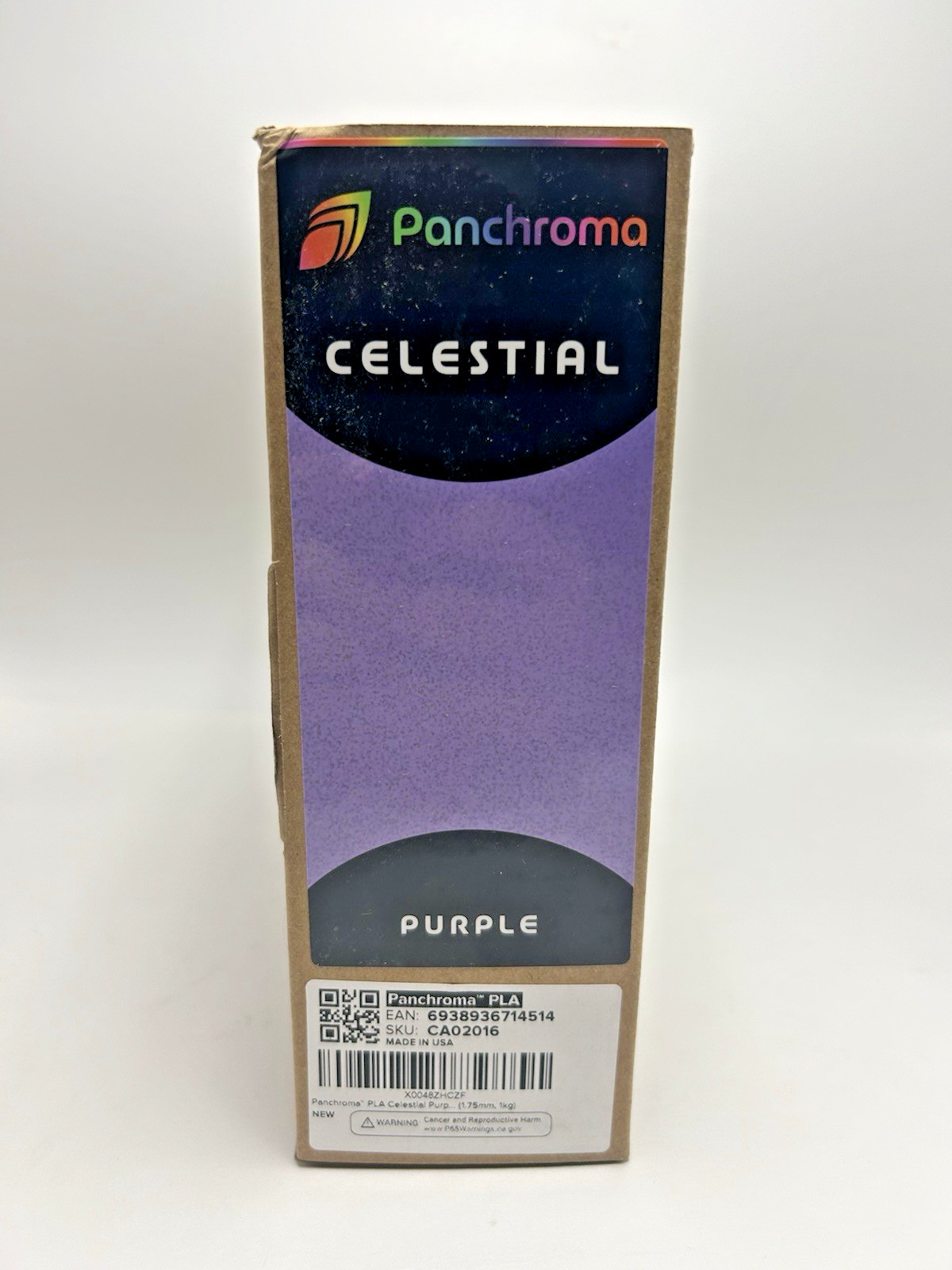 Panchroma PLA 3D Printing Filament, Gradient Luminous Celestial Purple  1.75mm