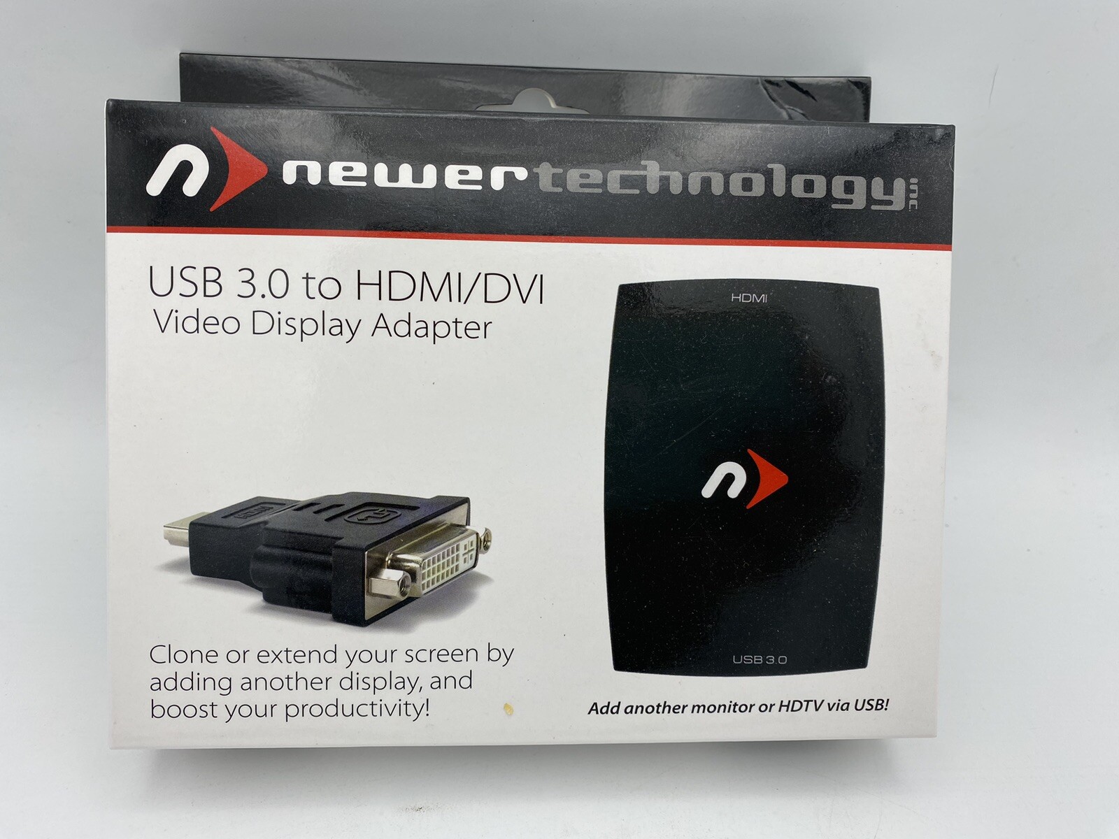 NEW FACTORY SEALED Newer Technology USB 3.0 to HDMI/DVI Video Display Adapter