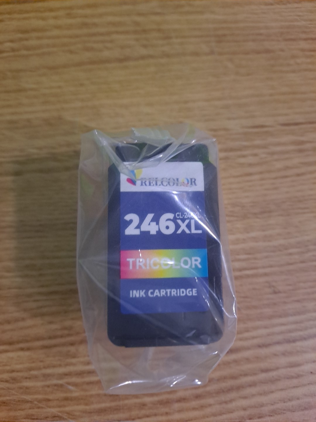 Relcolor 246XL TRI-Color Ink 1 Cartridge New Sealed New in Package