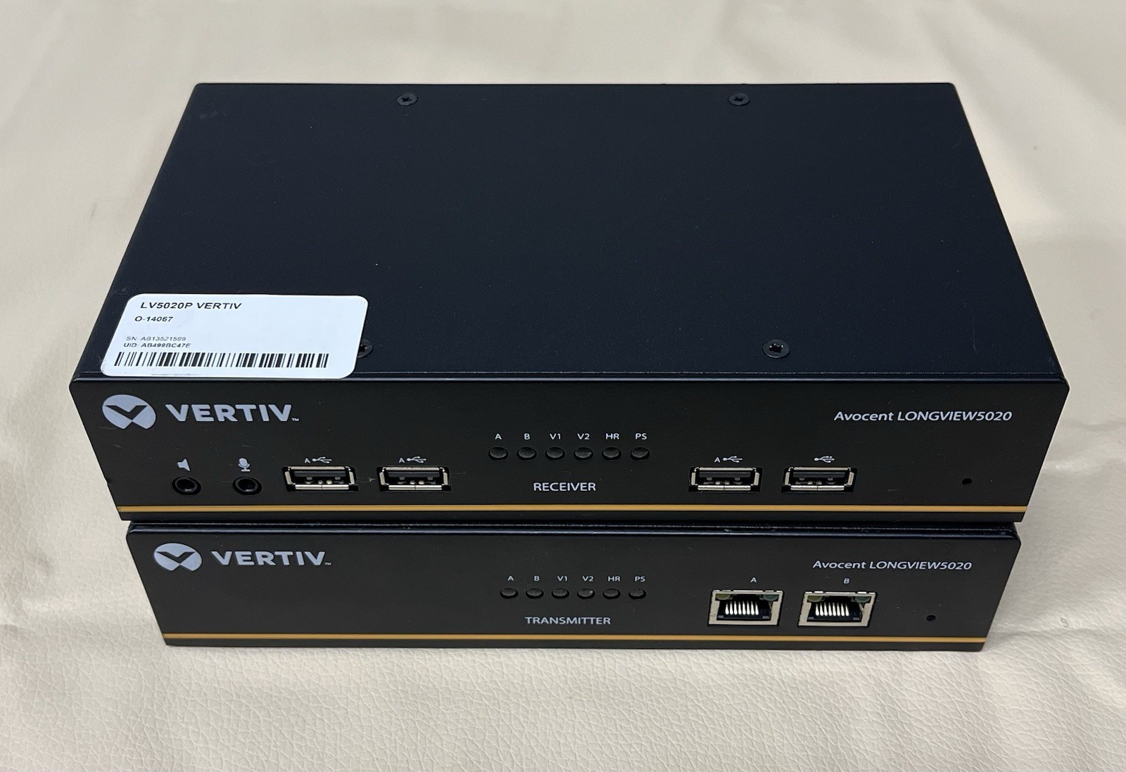 Vertiv Avocent LV 5020P Dual DisplayPort KVM Extender Kit