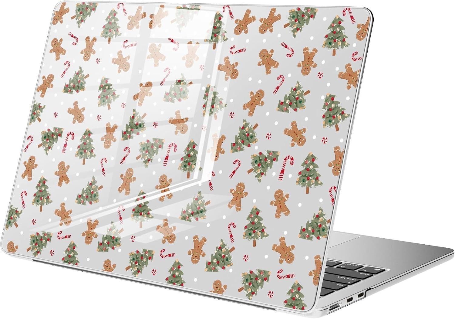 MacBook Pro 16 inch Case Cute Christmas Tree Design for Holiday Season