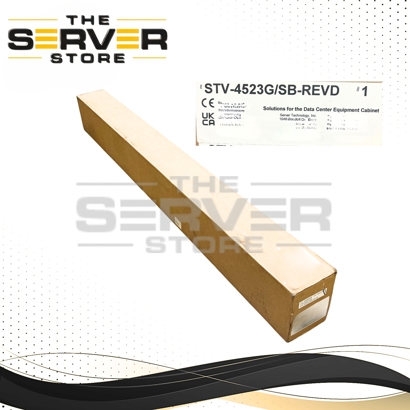 (NOB) Server Technology PRO2 3-Phase Wye PDU w/ PIPS STV-4523G/SB-revD