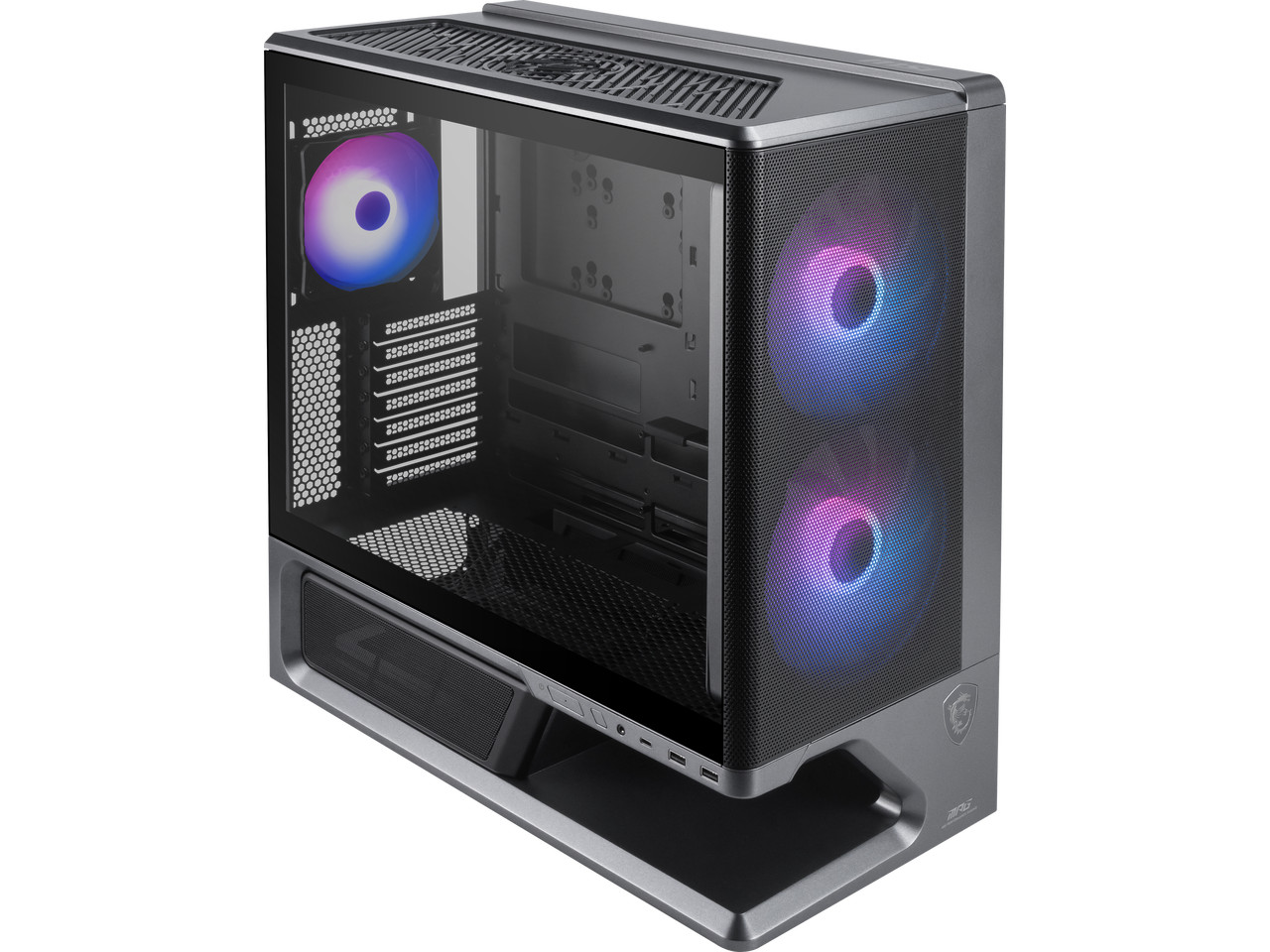 MSI MPG VIXTA 300R AIRFLOW PZ Mid-Tower ATX Gaming PC Case - Floating Base Desig