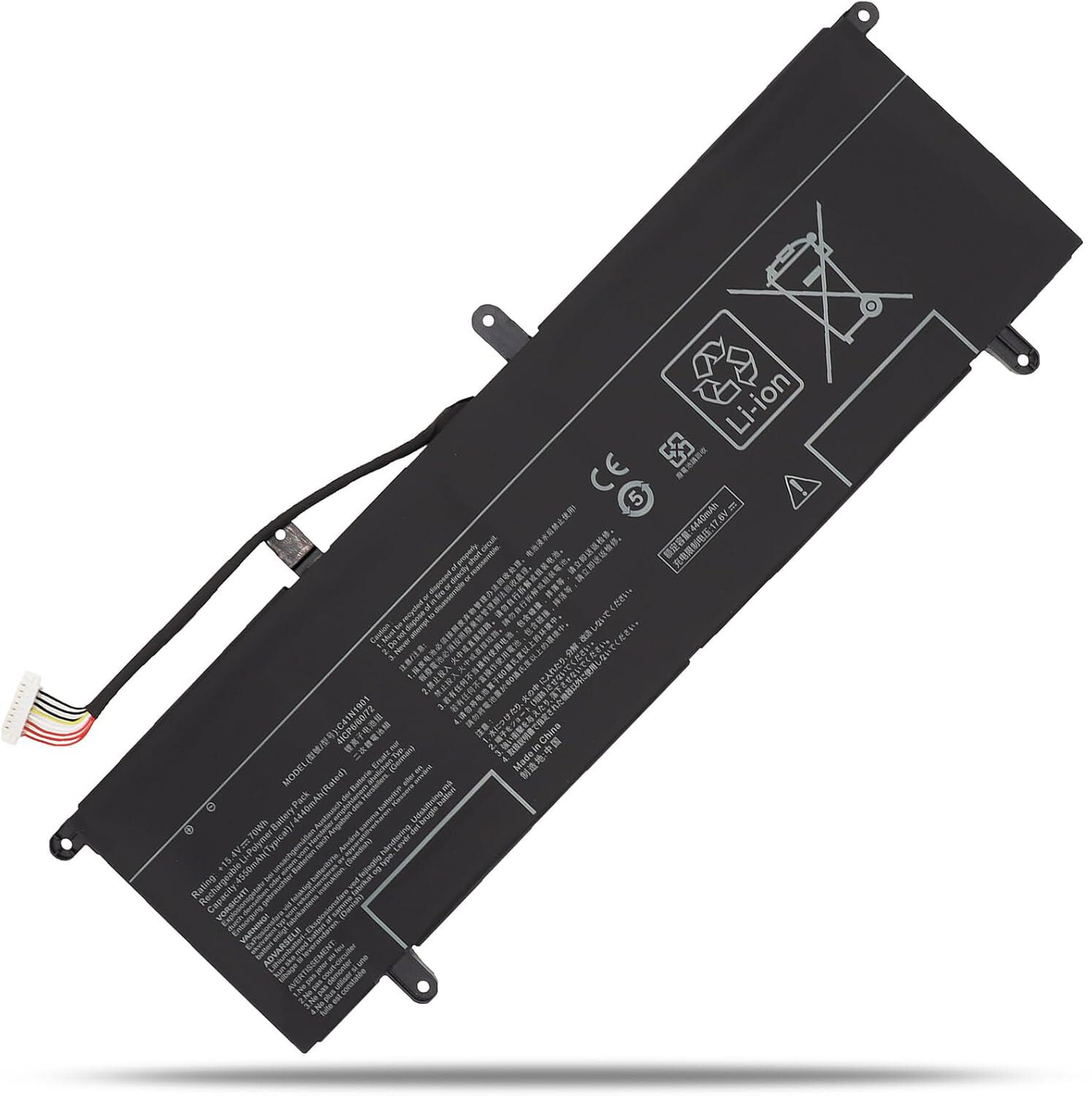 70Wh C41N1901 Battery for  ASUS ZenBook Duo UX481F UX481FA UX481FAY 4ICP6/60/72