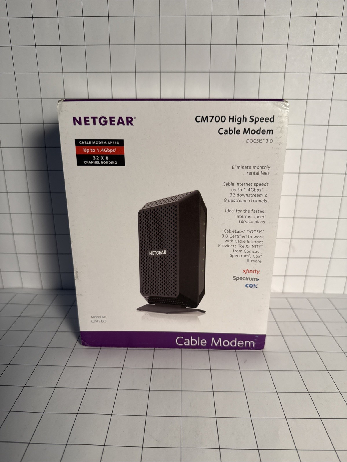 NETGEAR CM700 High Speed Cable Modem  WIFI Network speed 1.4gbps