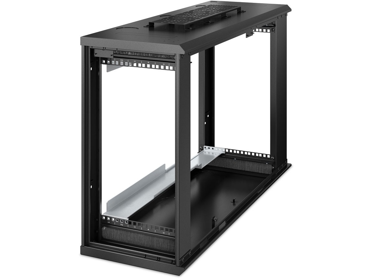 APC-New-AR106V _ APC NETSHELTER 6U LOW-PROFILE WALLMOUNT RACK ENCLOSUR