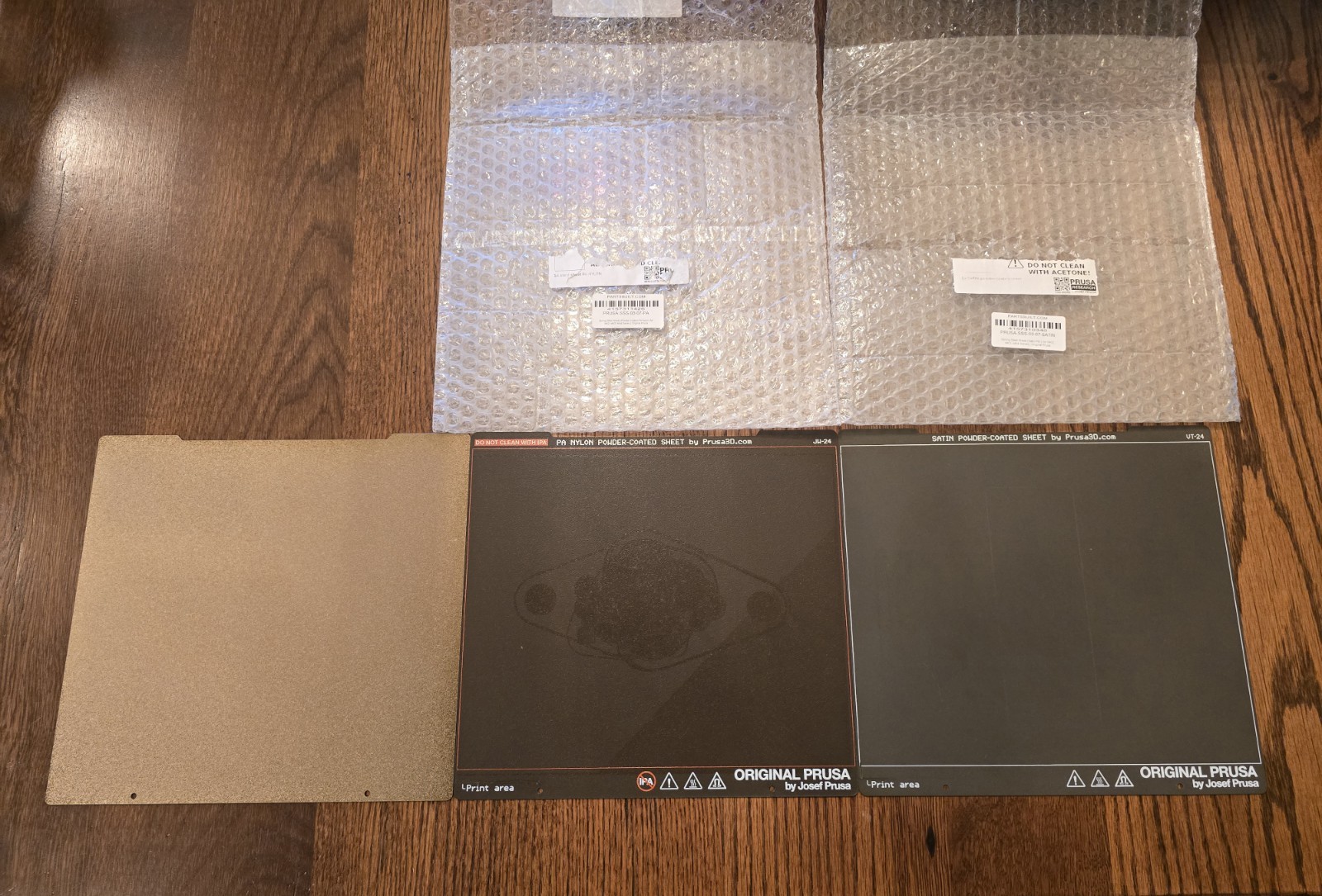 Prusa Print Sheet Lot Textured Nylon Satin