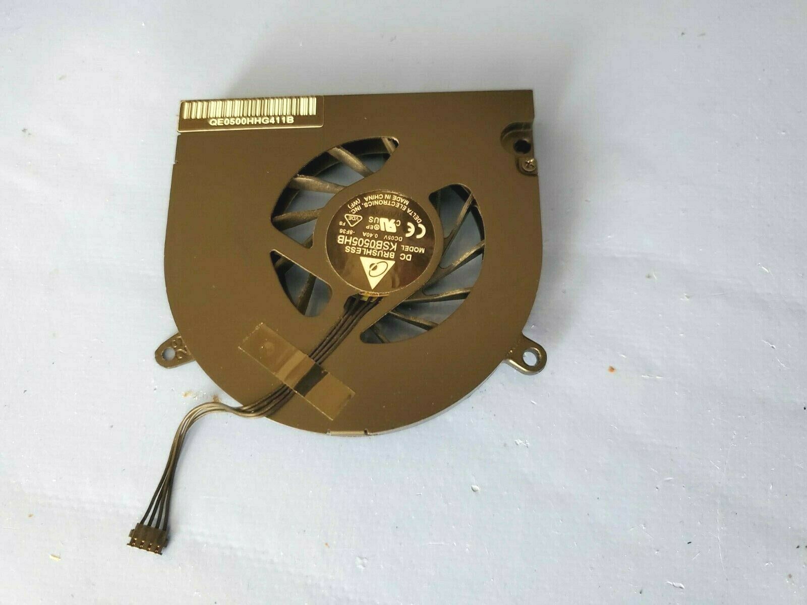 Apple MacBook Pro Laptop CPU Cooling Fan Delta KSB0505HB DC Brushless