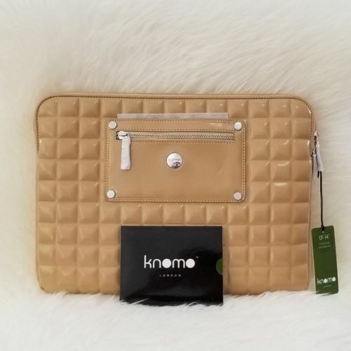 NEW KNOMO OF LONDON BAYSWATER 13" SLIM LAPTOP/TABLET BAG SLEEVE