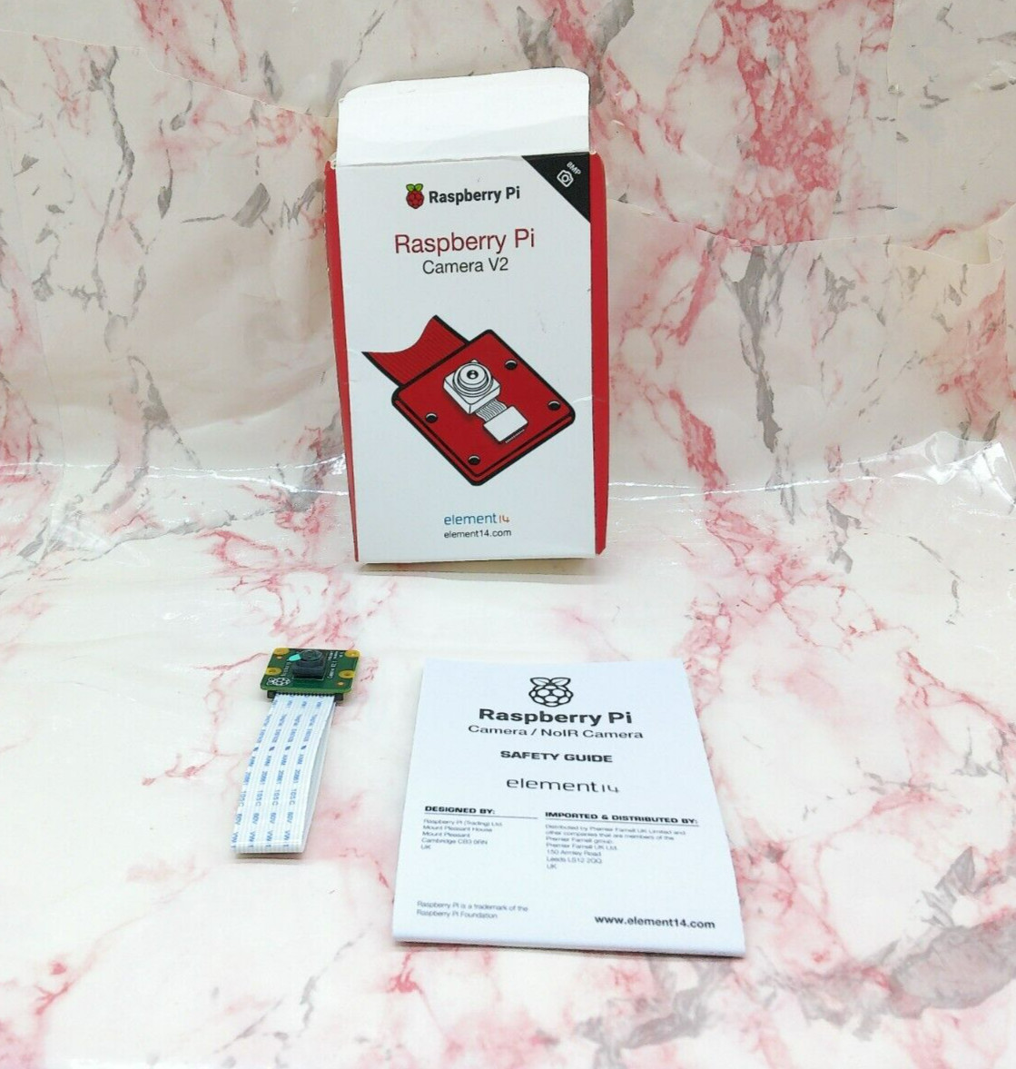 Raspberry Pi Camera Module v2 8MP Element 14 Open Box