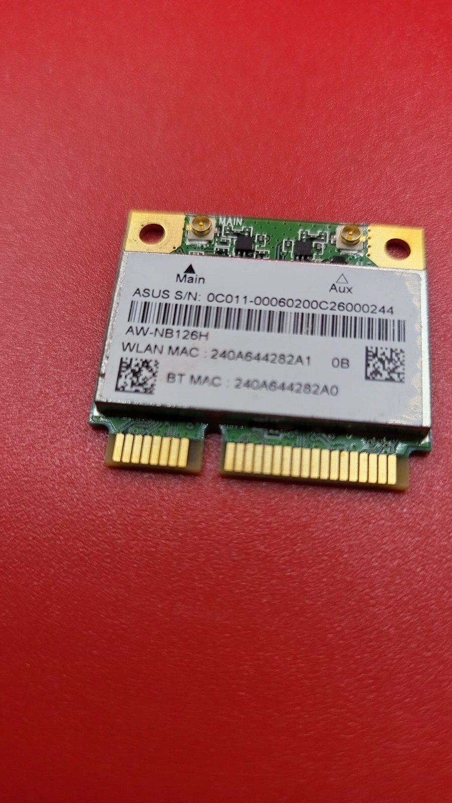 Genuine AzureWave AW-NB126H AR5B225 WiFi 2.4GHz WiFi Wireless Card US SELLER