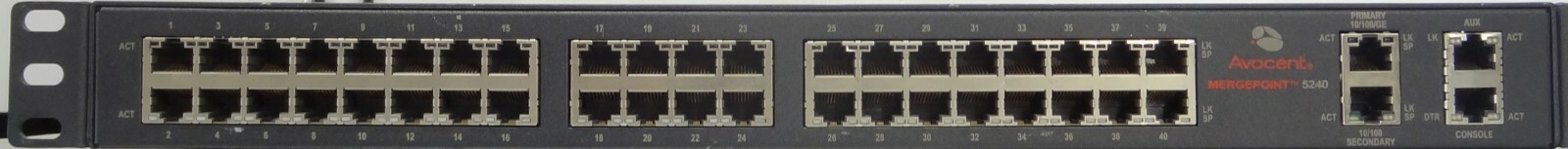 Avocent Mergepoint 5240 48-Port Service Processor Manager MGP5240DAC 520-544-502