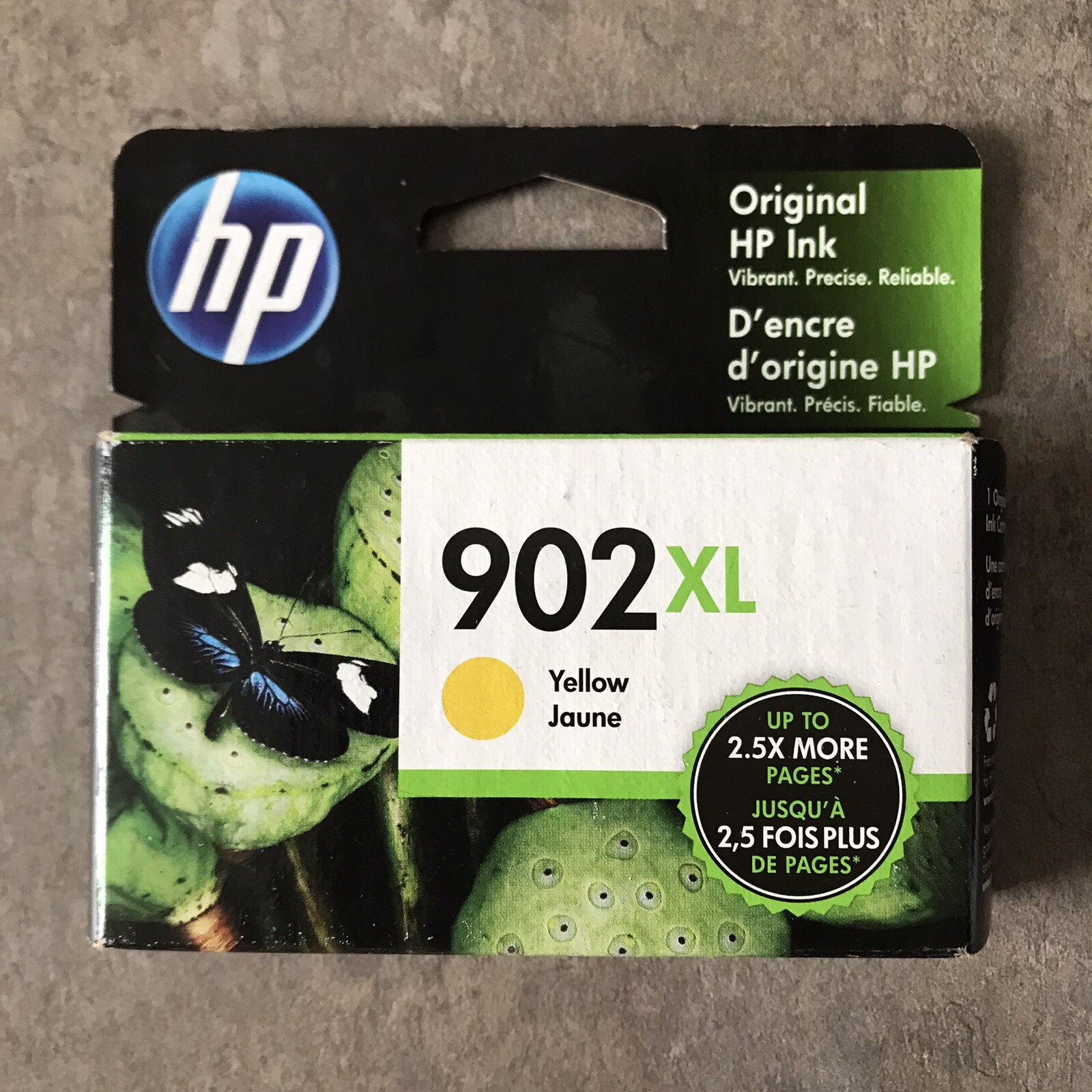 HP 902XL Yellow Ink Cartridge Exp. 03/2021 - NEW SEALED