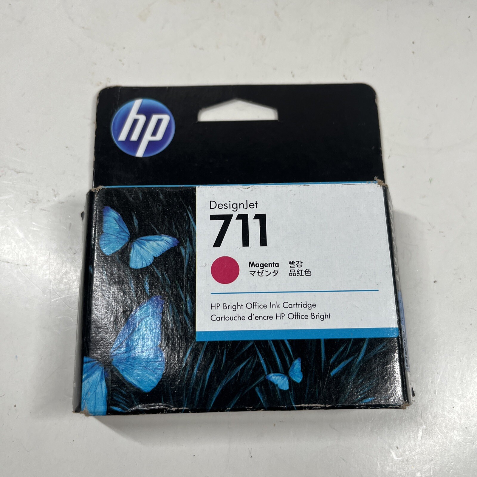 NEW & SEALED HP 711 DESIGN JET MAGENTA INK CARTRIDGE CZ131A Exp 07/24 