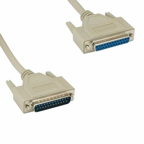 100 feet DB25 Serial Extension Cord for Printer Mice Keyboard Switch Box RS-232