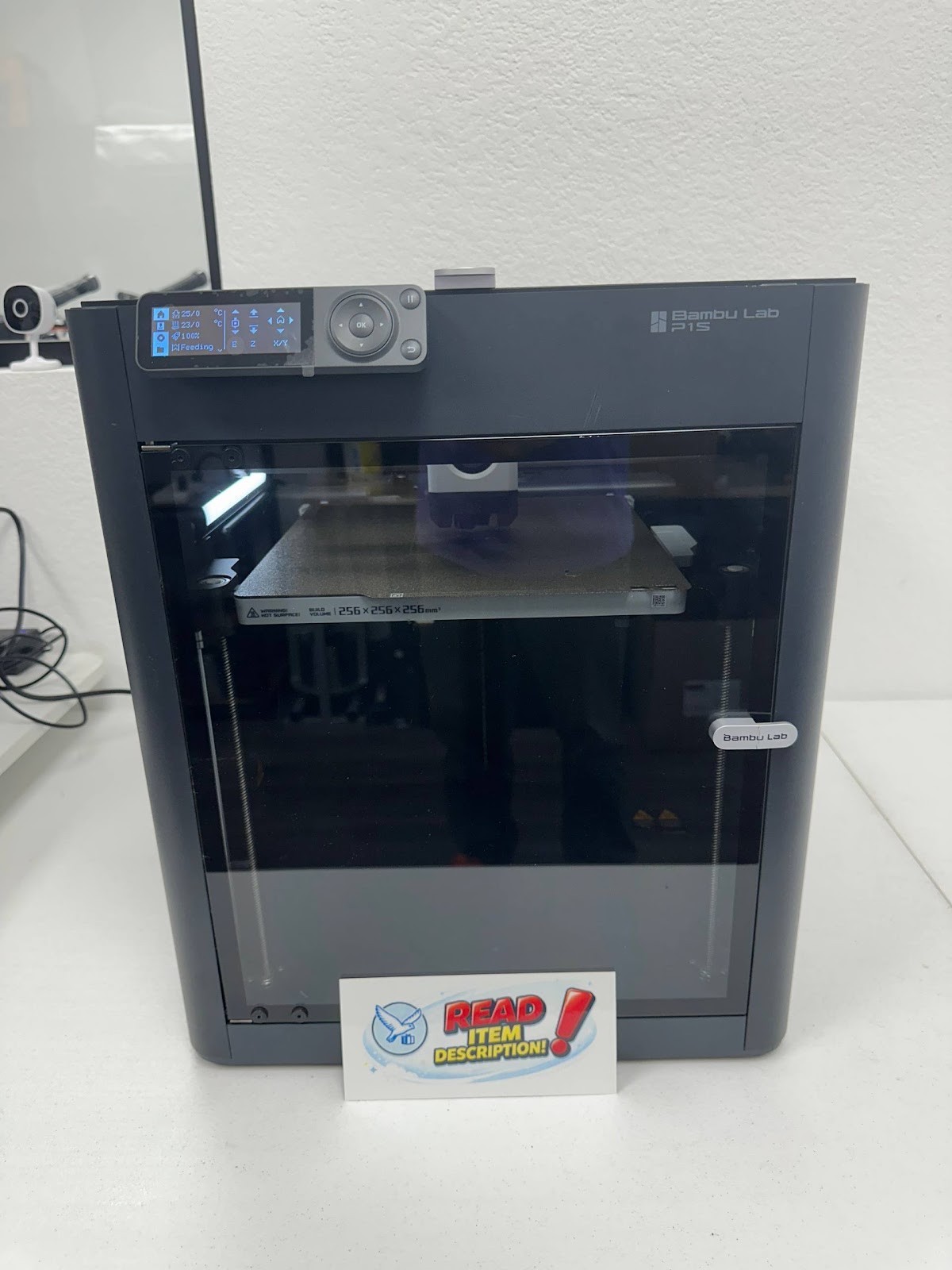 Bambu Lab - P1S 3D Printer - Black =READ=