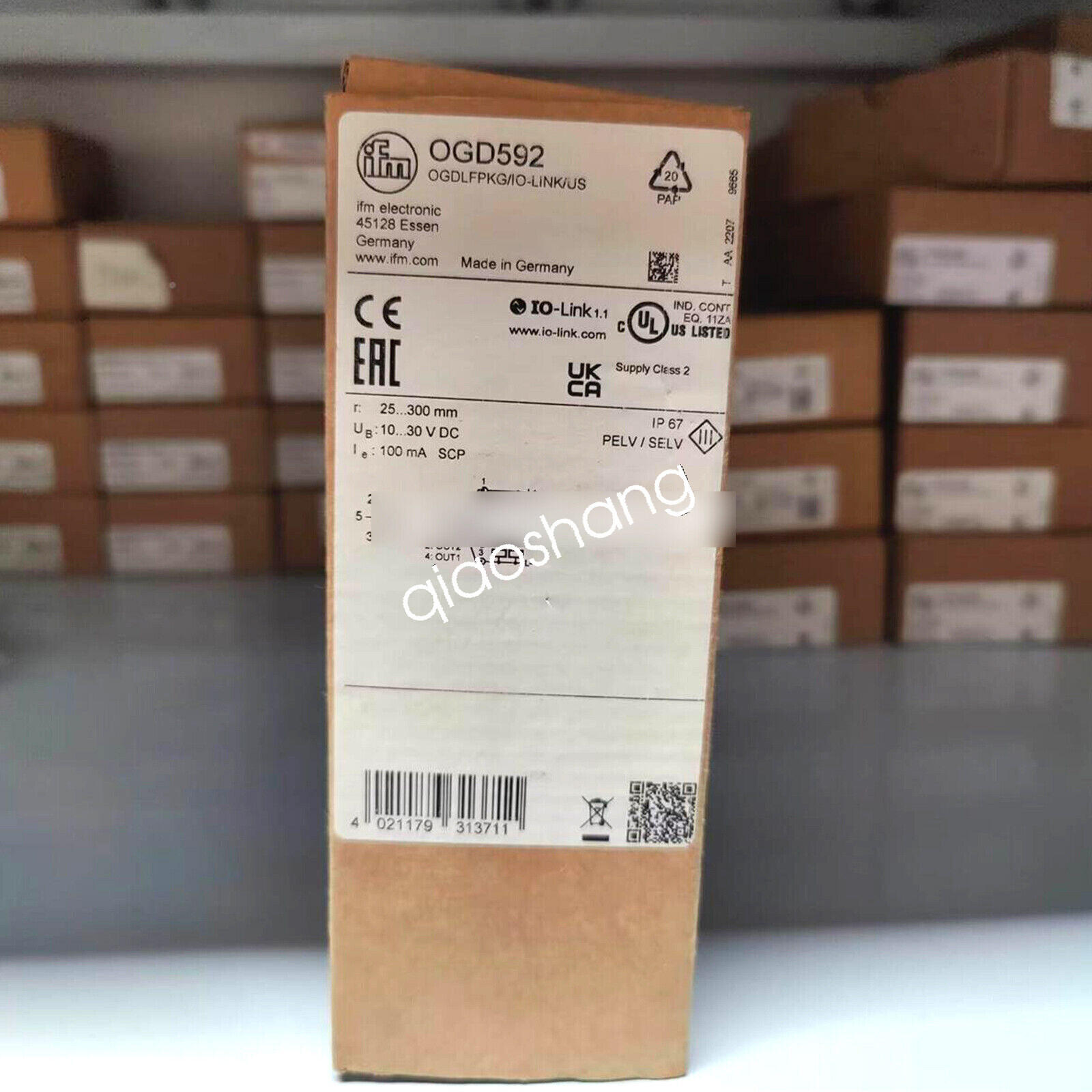 1pcs New IFM OGD592 Laser Ranging Sensor In Box#QW