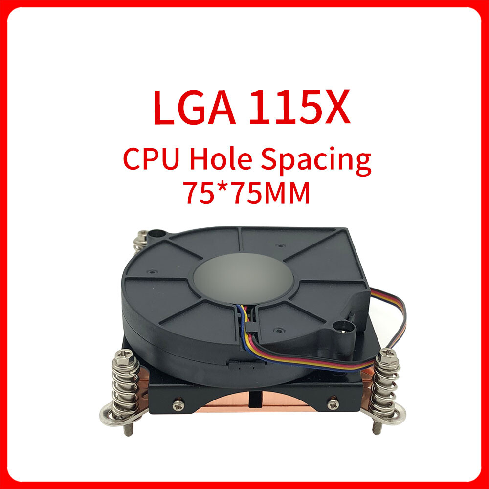LGA2011 LGA115X 100W Server 1U Radiator Heatsink PC For Desktop CPU Cooler