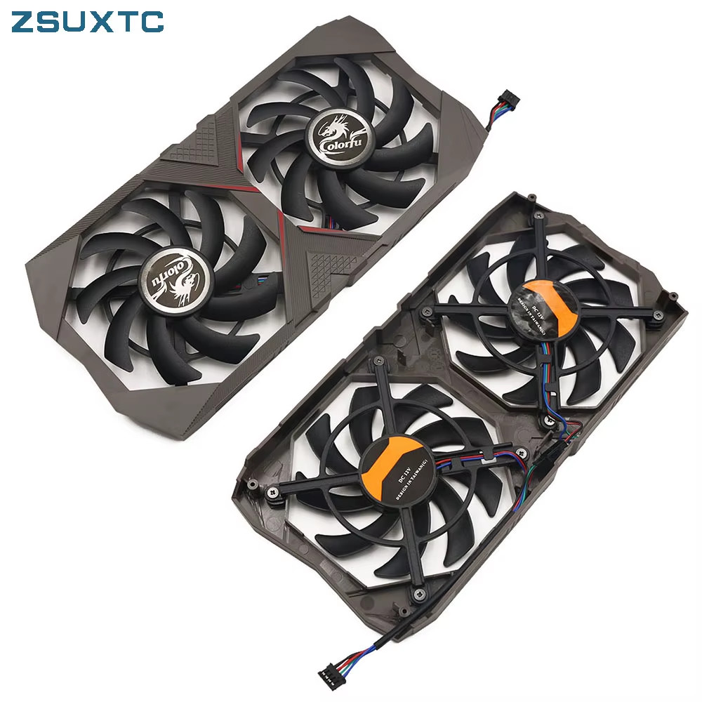 85MM 4PIN RTX 2060 2060S GPU Fan，For Colorful Geforce GTX 1660TI 1660 S 1650 Gra