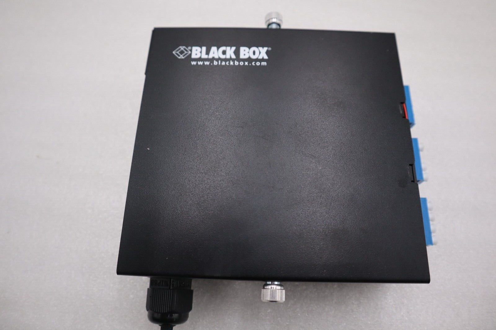 Black Box JPM398A JPM39 Series DIN Rail Mini Fiber Enclosure STOCK K-1119-A