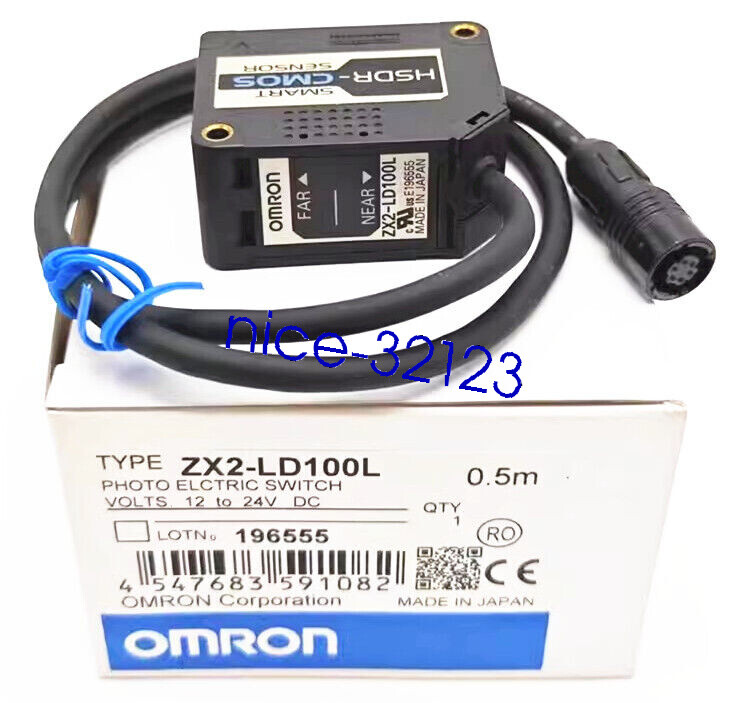 OMRON ZX2-LD100L laser smart sensor
