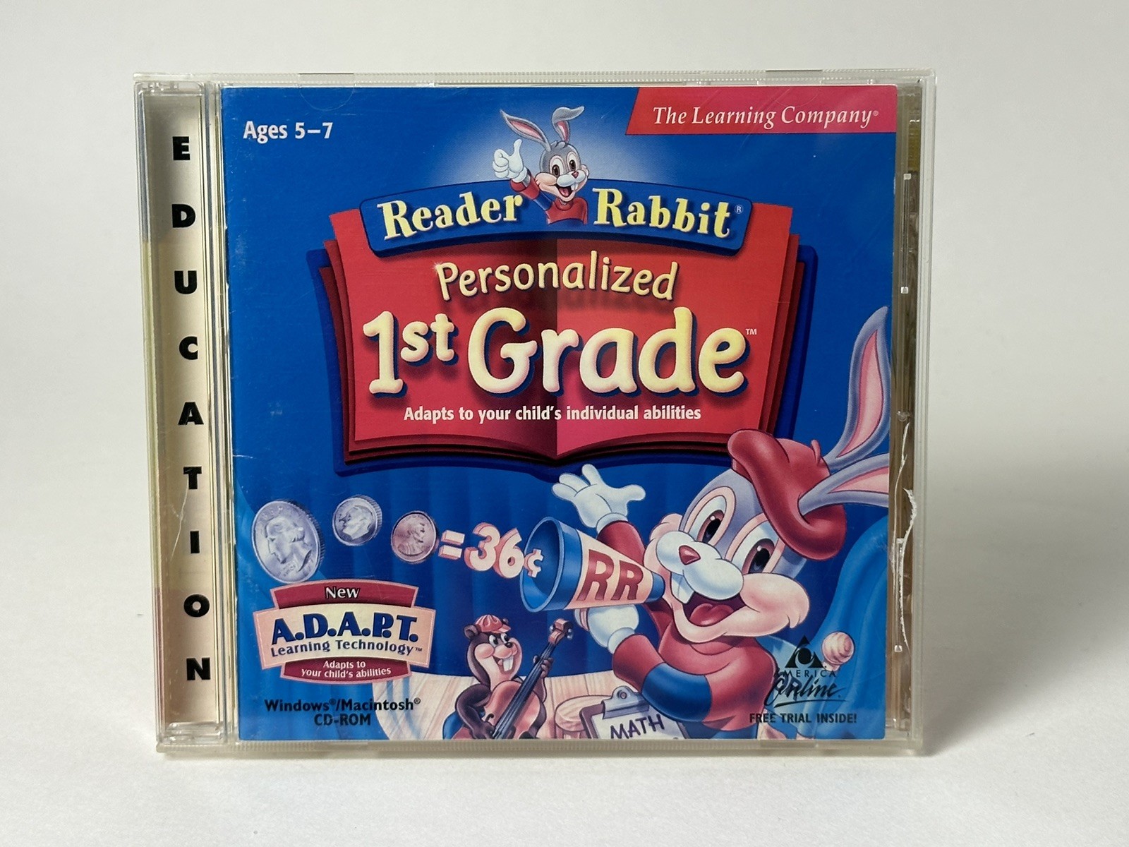 Reader Rabbit Personalized 1st Grade (Version 2.0) (PC / Mac, 1999) Tested