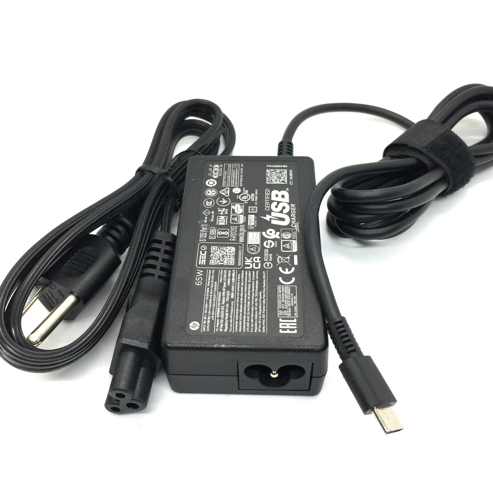 New OEM 65W HP USB C Type C AC Adapter Charger for ENVY x360 15M Spectre x360 13