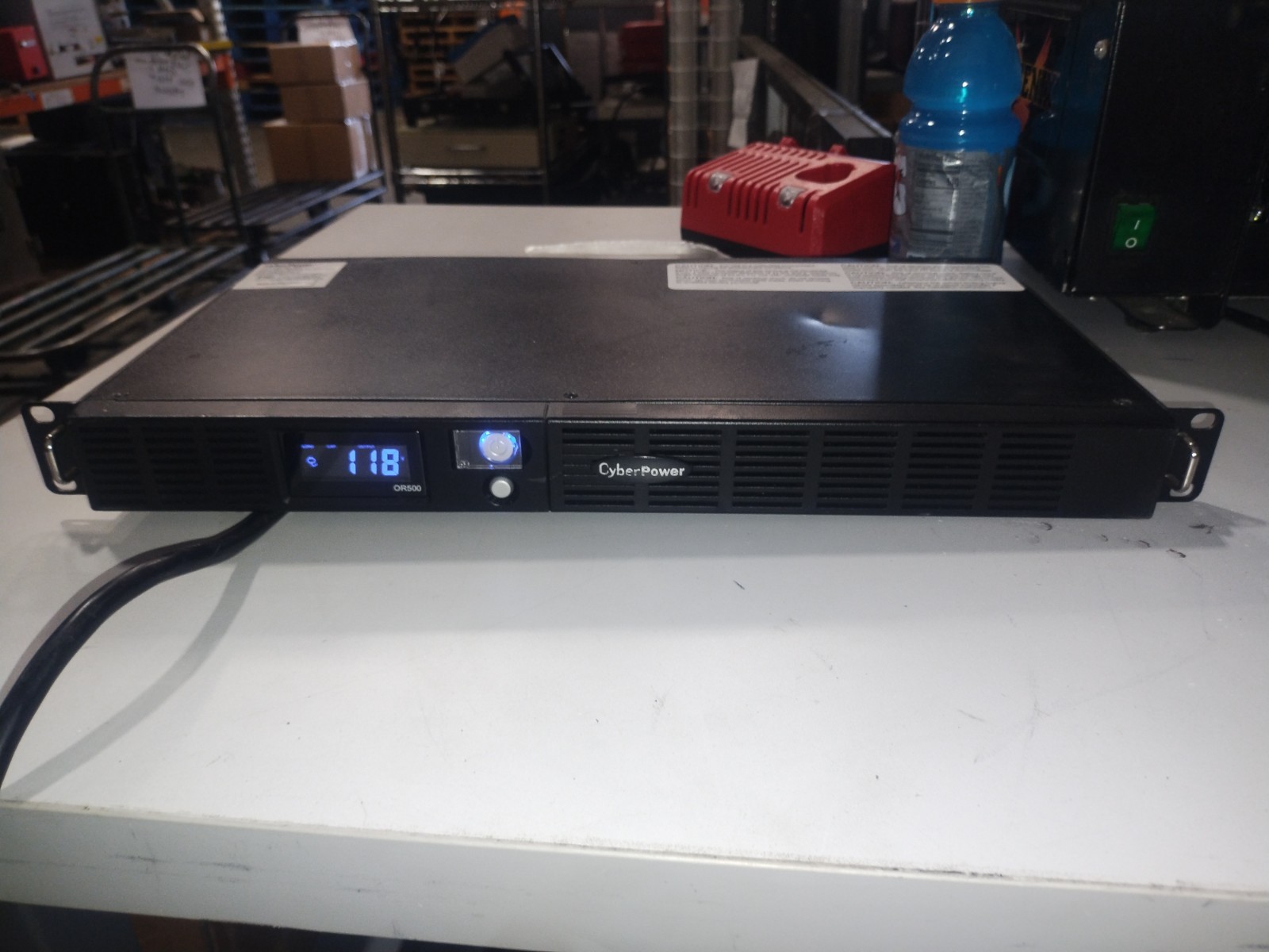 CyberPower OR500LCDRM1U 500VA 300W 6 Outlets
