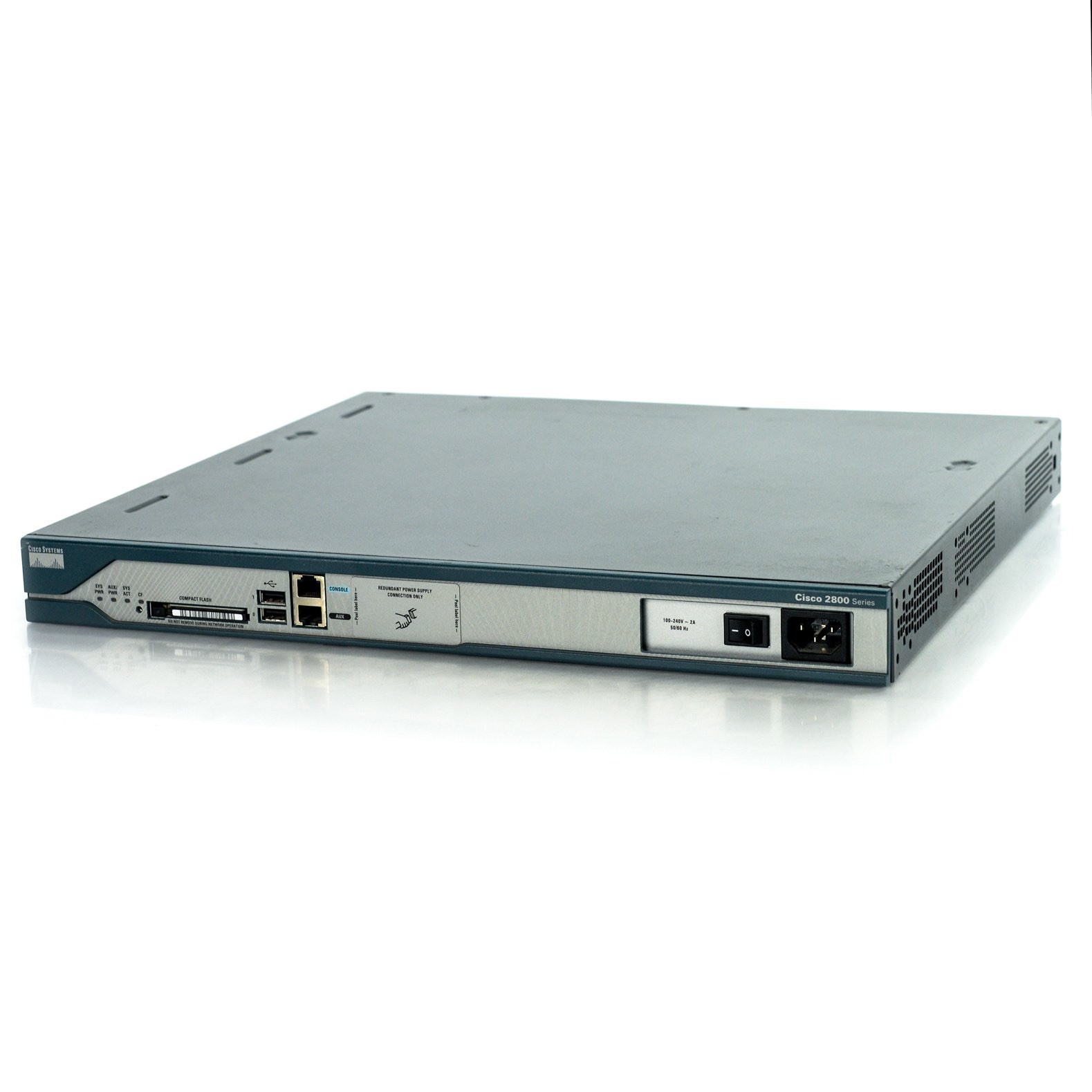 CISCO CISCO2811 V01 2800 SERIES INTEGRATED SERVICES ROUTER W/ NM-1FE-TX