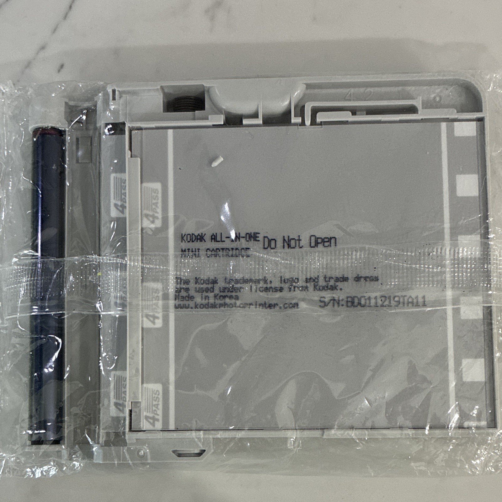 Kodak 4PASS Mini Cartridge Printer Accessory for Kodak All-in-One Series 3 Set
