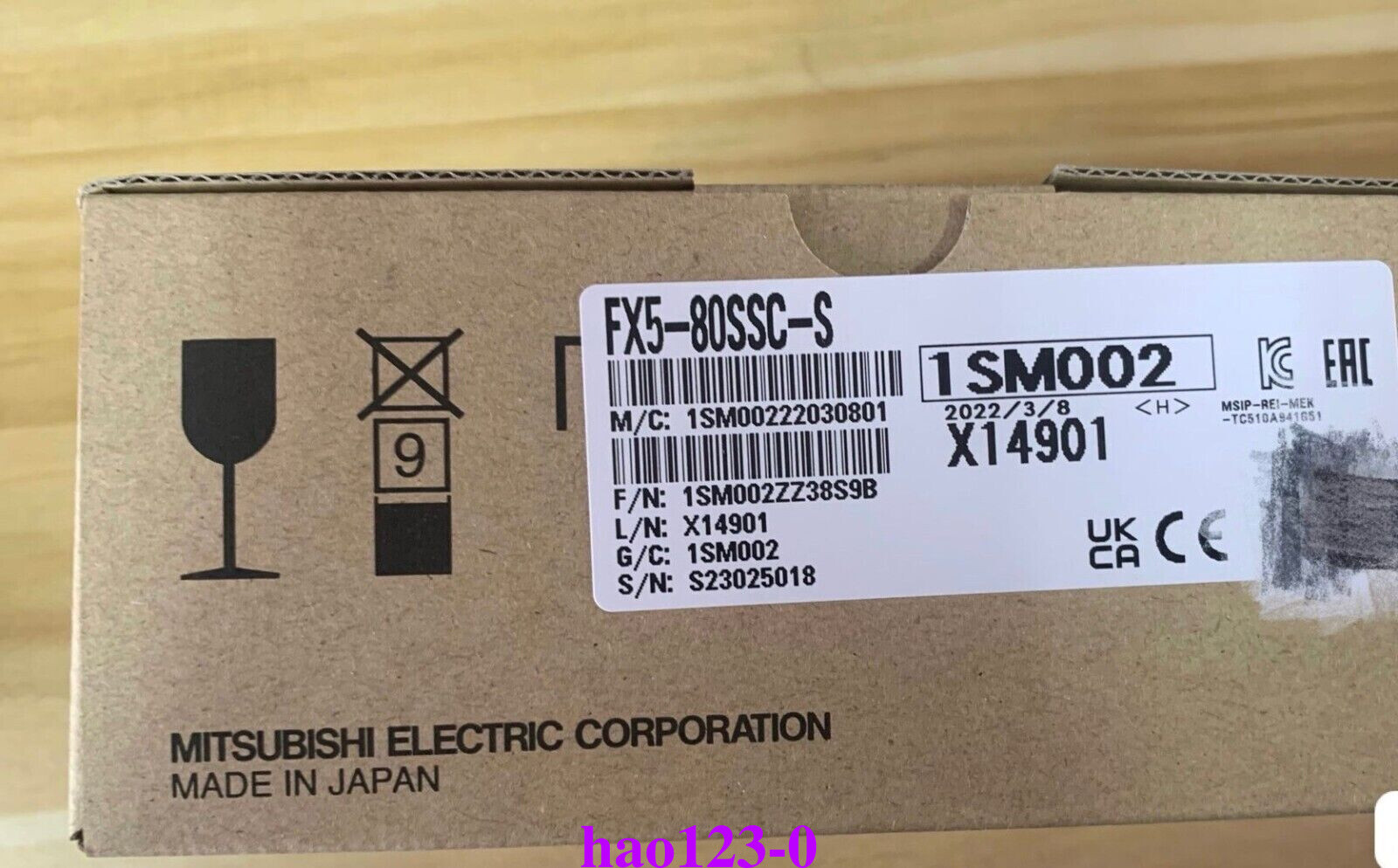 New Mitsubishi FX5-80SSC-S Programmable Controller FX580SSCS Expedited Shipping