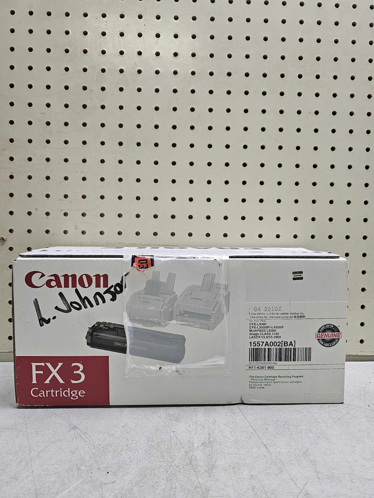 Brand New In Box Unsealed Genuine Canon For CFX-L4000 Laser Class 2060