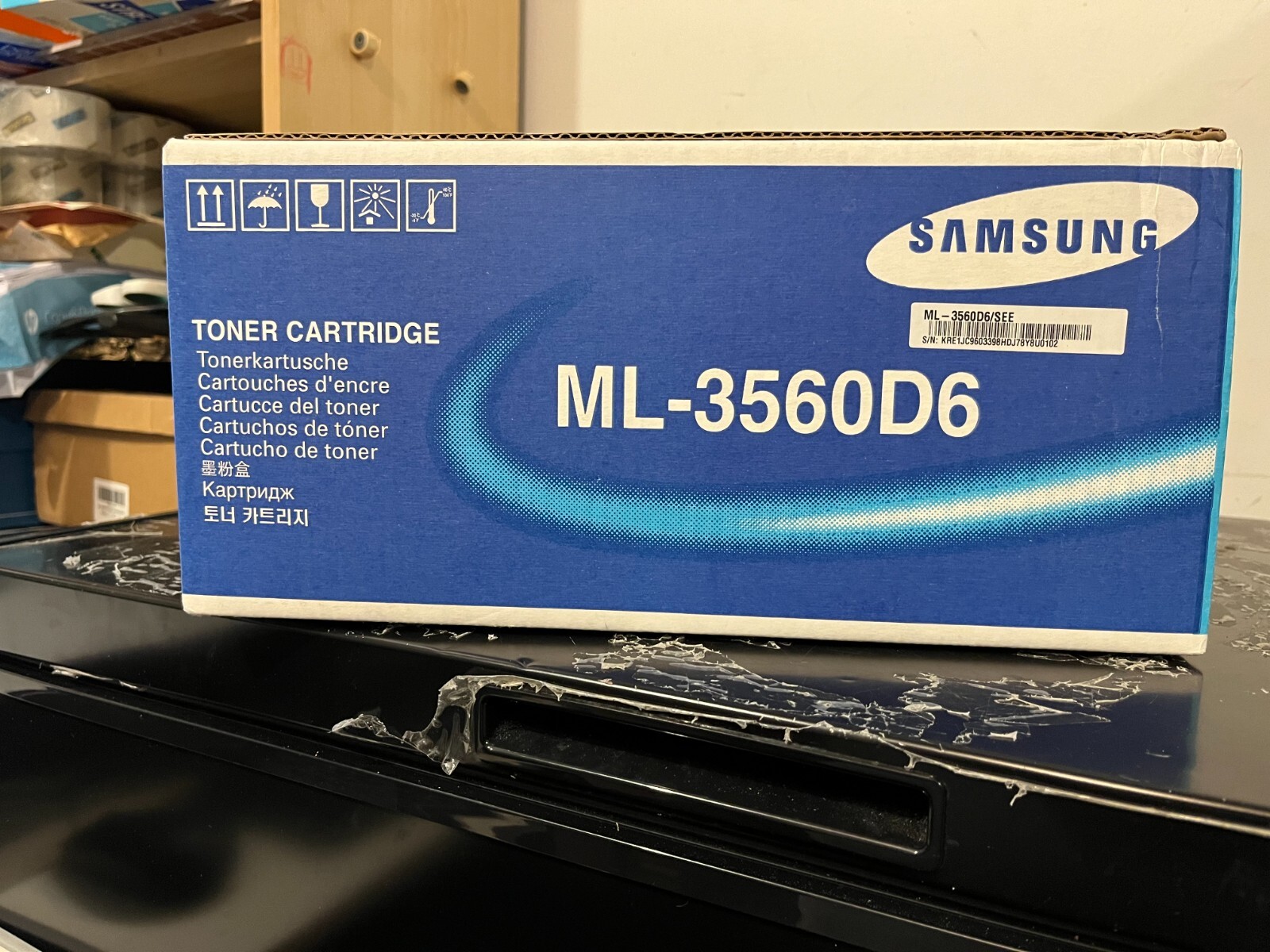 SAMSUNG ML-3560D6 PRINT CARTRIDGE 3561 ML-3560 ML3560 ML+3560 TONER BRAND NEW