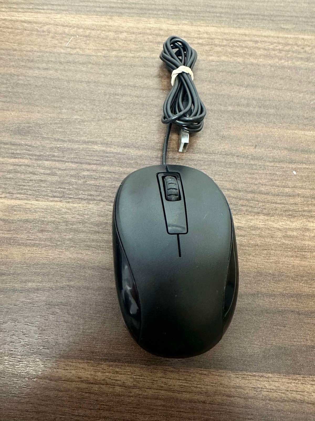 Black Wired USB Mouse Very Good