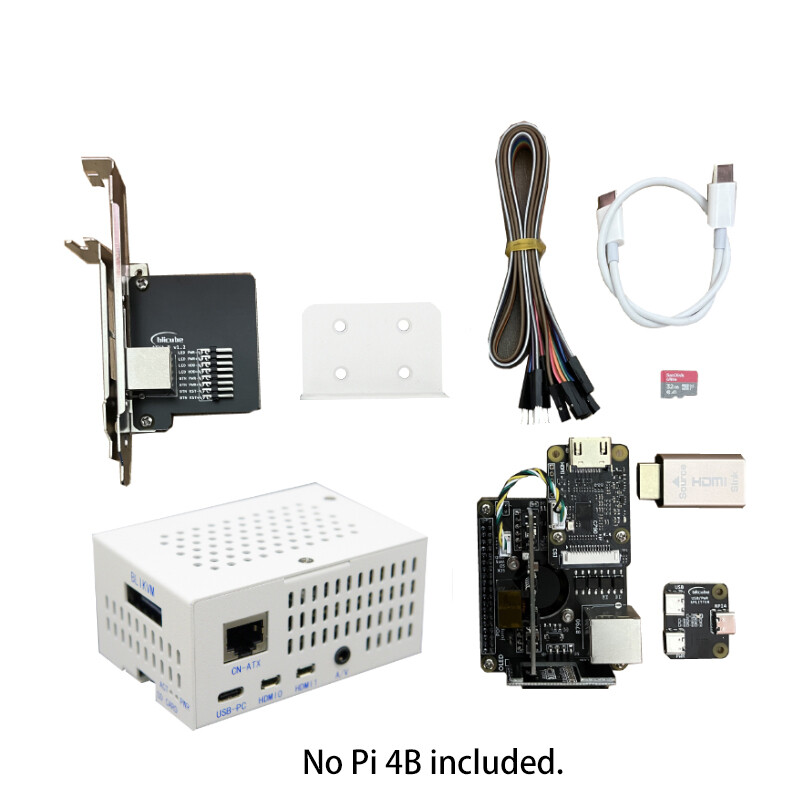 BLIKVM HAT KVM over IP HDMICSI BLIKVM PIKVM Remote Control Server Operation NEW