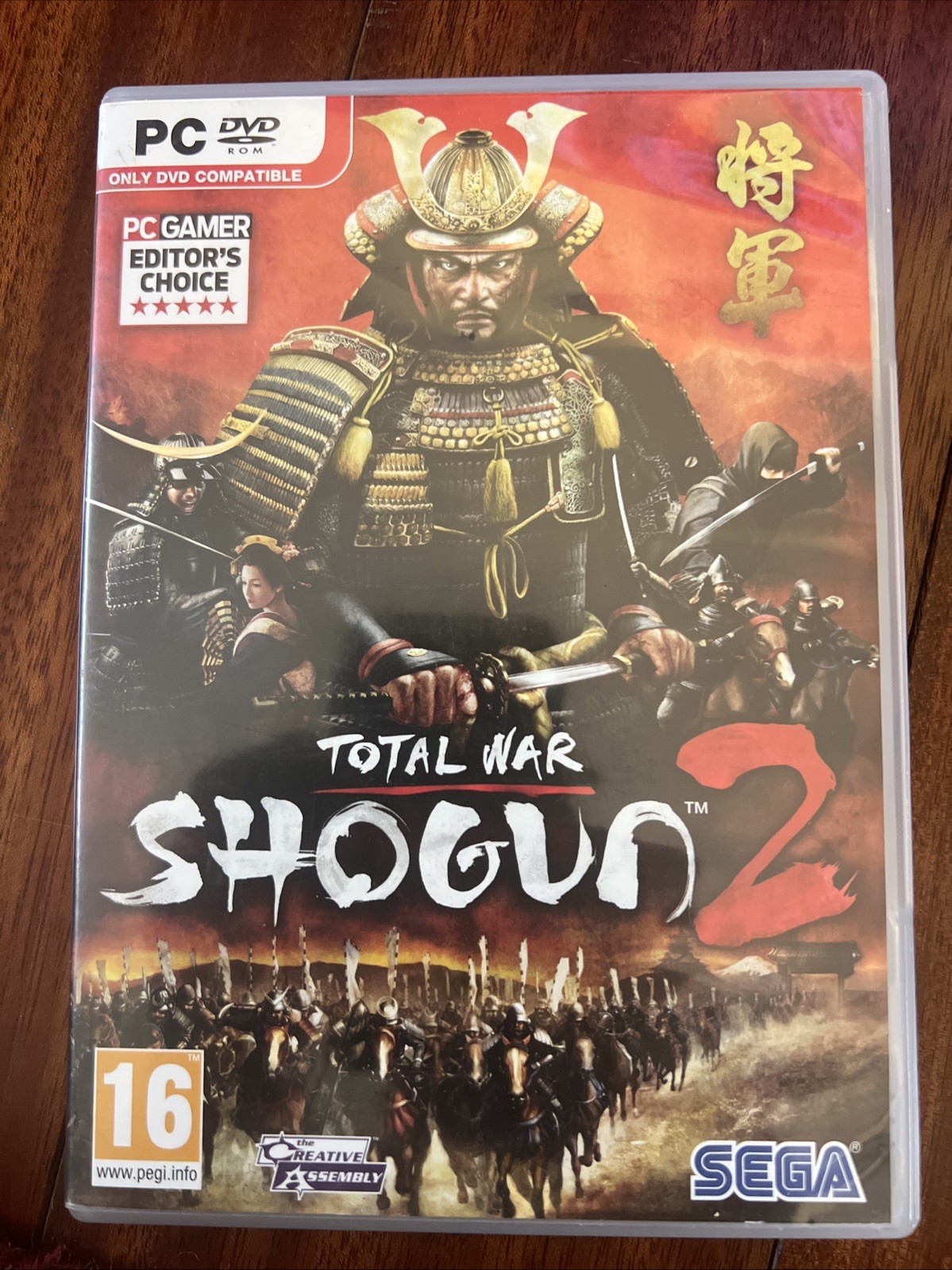Total War Shogun 2 PC DVD ROM UK Import. Complete with Manual