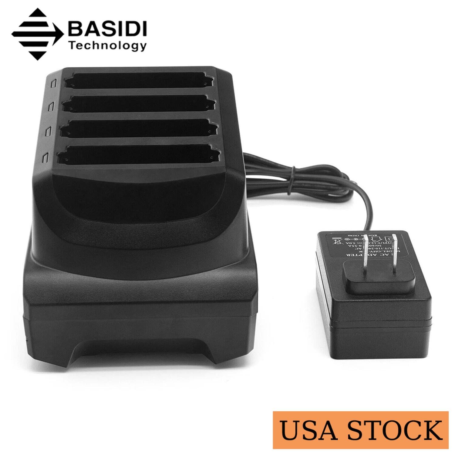 🔥4-Slot Battery Charger Cradle for Zebra TC22 TC27 SAC-TC2L-4SCHG-01 US STOCK🔥