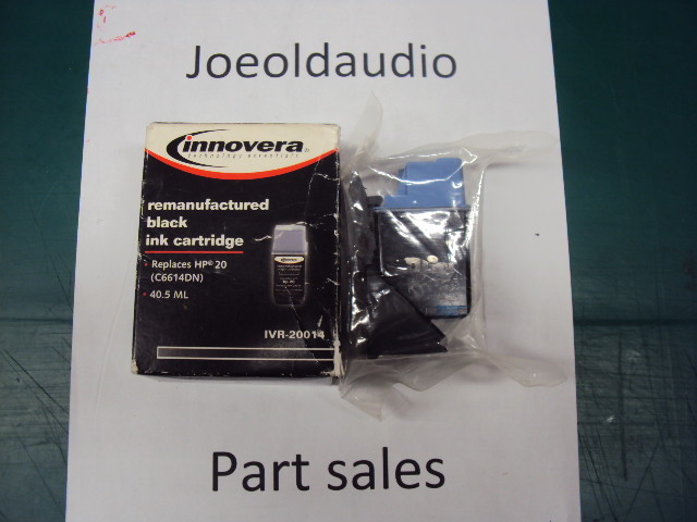 Innovera Number 20 Black Ink Cartridge  IVR-20014 Re manufactured. 40.5 ML